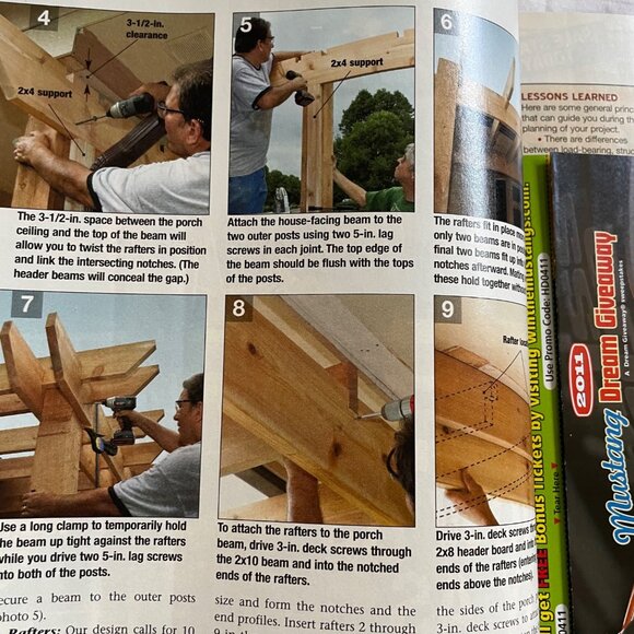 Handyman Club of America Magazine Vol 19 Issue 105 No 2 Apr May 2011 Entry Enhan - Picture 8 of 9